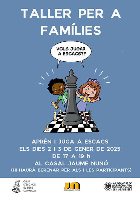 CARTELL Escacs agenda
 
